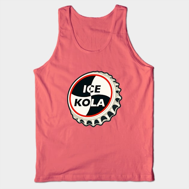 Vintage Ice Kola Soda Bottlecap Tank Top by StudioPM71